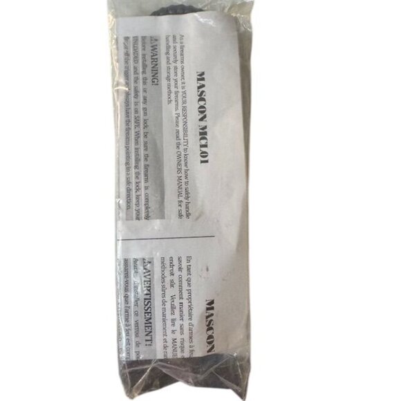 Mason Micol Gun Cable Lock With Key New Secure Firearm Safety Lock Black - Picture 4 of 4